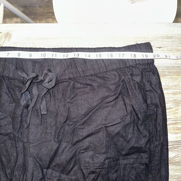 Caslon Black Wide Leg Elastic Waist Drawstring Pants. Size XL. NWOT. 16 - Picture 7 of 10